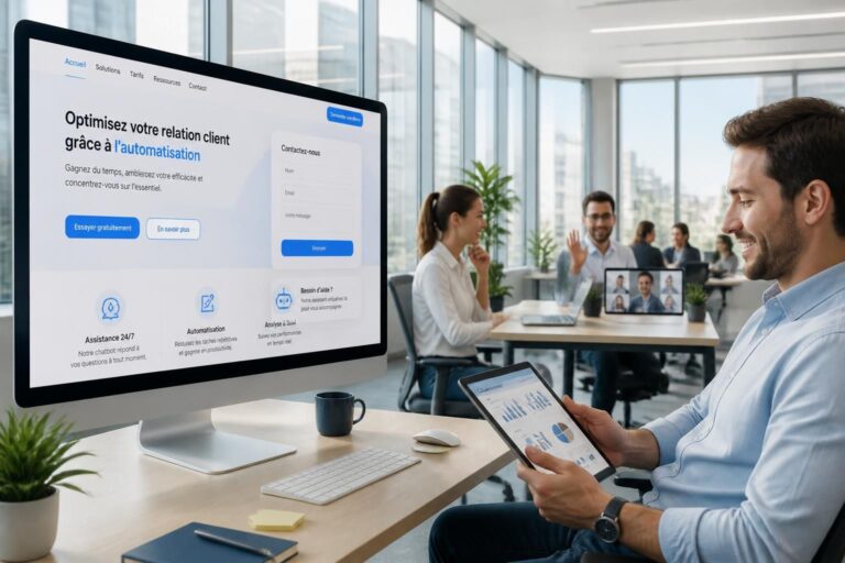 découvrez comment un site web bien conçu peut alléger la charge de votre service commercial en automatisant les tâches, améliorant la communication et générant des prospects qualifiés.